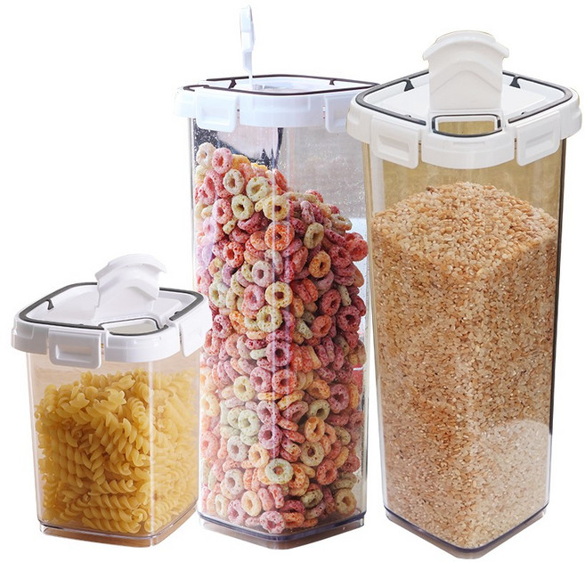 스카이락 오픈캡 시리얼통 잡곡용기 쌀통 파스타용기 국수보관용기 밀폐용기 음료수용기 매실액용기 들기름용기, 선택03:스카이락 정 오픈캡 5호