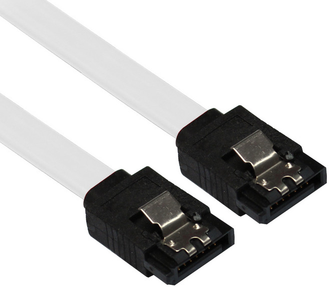 넥시 SATA3 Lock ㅡ자형 케이블 1m NX45, 1개