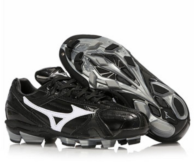 [144110] MIZUNO 포인트화 미드 (검정)