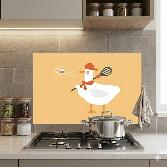 오염방지 키친스티커 가스렌지 주방벽 시트지 3P, 3개