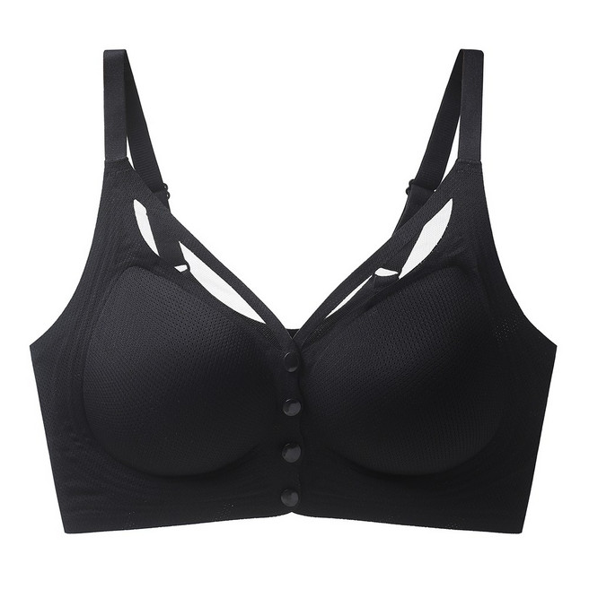 M~6XL 빅사이즈수유브라 젖을 먹이는 것이 매우 편리하다 고탄성 임산부속옷