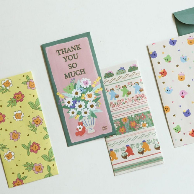 현금봉투 (젤리베어) 01-06, 04 Bohemian