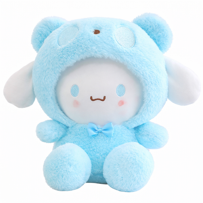 캐릭터 봉제인형 25cm 귀여운 인형 애착인형 선물용, 블루 시나모롤