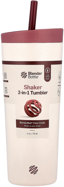 지금 곧 품절됩니다 Blender Bottle 쉐이커 2-in-1 텀블러 Sahara 선셋 710ml(24oz) 서둘러주시면 감사하겠습니다, BlenderBottle쉐이커2in1텀블러Sahara선 - 쿠팡