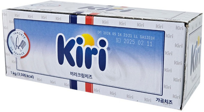 제원 끼리크림치즈1kg (아이스포장 무료), 1개, 1kg