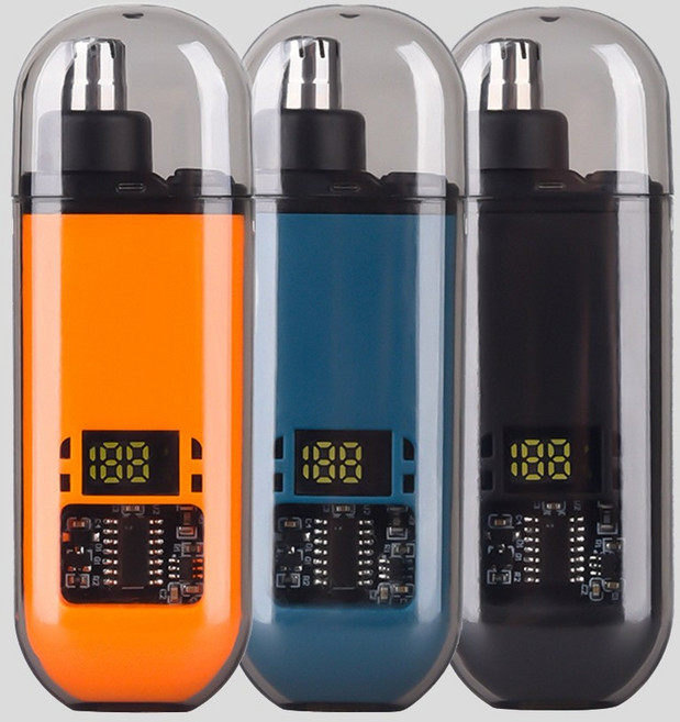 머레이 ZP-10 Power Edition 코털제거기 휴대용 LED 전동, 오렌지