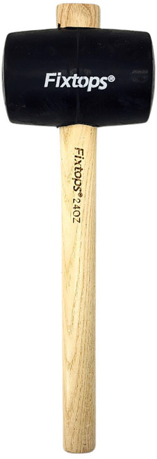 픽스톱 참 고무망치 탑락 기능 블랙, 1개, 24oz 760g