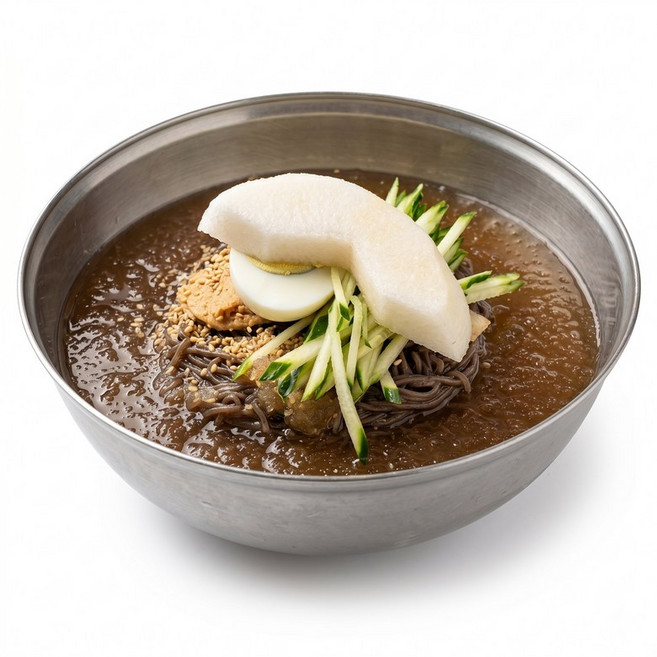 해든나라 칡냉면세트 10인분(칡냉면사리 2kg +꿩육수 340g x10봉지) 물냉면 비빔 함흥식, 1세트