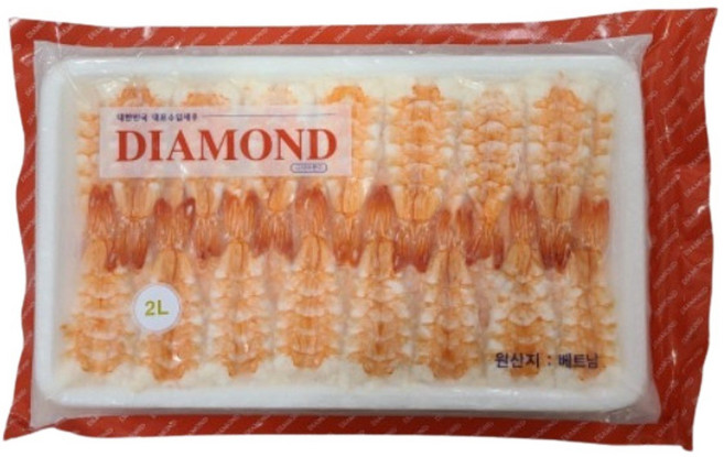 원픽푸드 초새우2L (145gX30개)20팩 냉동 초밥용 다이아몬드 대용량, 20개, 145g