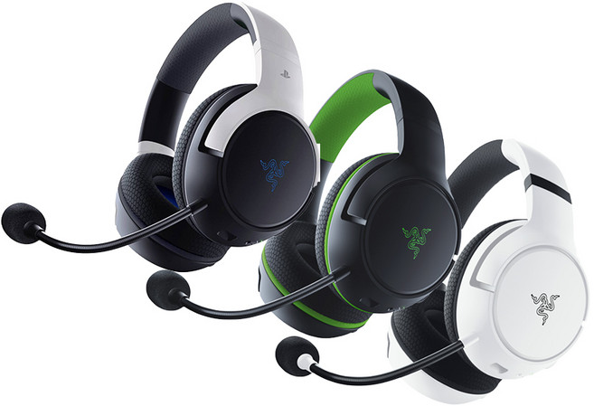 Razer 雷蛇 Kaira HyperSpeed 無線電競耳機 PS XBOX, XBox 黑色,主商品
