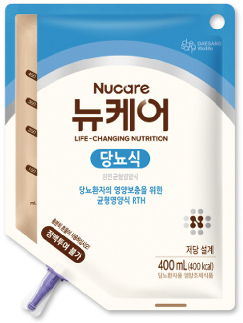 균형영양식 뉴케어당뇨식RTH 당뇨환자용 경관영양식, 400ml, 20개