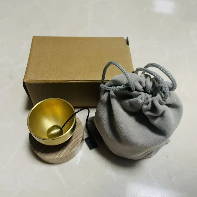 명상 요가 휴식 마음챙김 차크라 치유를 위한 미니 싱잉볼 세트 1개 맑고 기분 좋은 음색 선, 02 Light Version Set