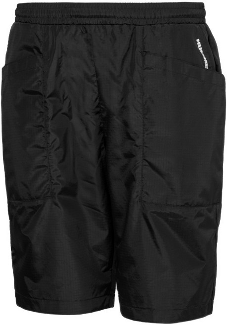 험머 여성 시그니처 로고 아웃포켓 쿨링 우븐 반바지 블랙