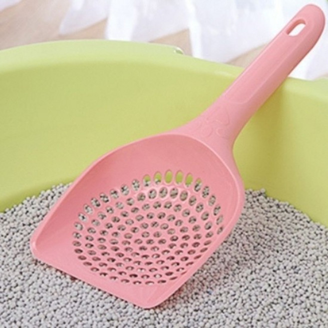 촘촘한 똥삽 고양이 배변 모래삽 청결한 모래삽 냥이배변용품 냥이화장실 펫용품 배변통, 없음