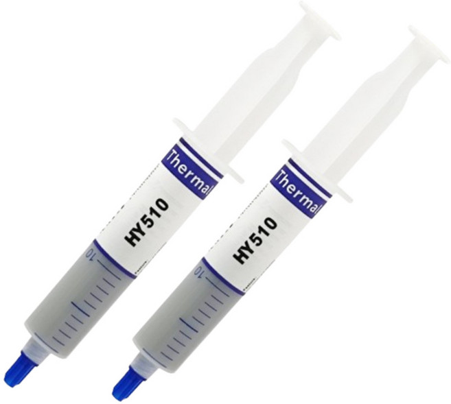 할른지예 HY-510 고성능 가성비 써멀 구리스 서멀 그리스, 30g, 2개