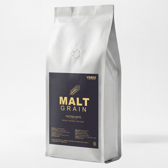 [포토후기이벤트] 베렉스커피 몰트그레인 고소한 산미없는 신선한 블렌드 원두커피, 1개, 1kg, 홀빈(분쇄안함)