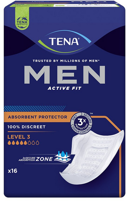 테나 남성용 패드형 성인기저귀, 16개입, 2개