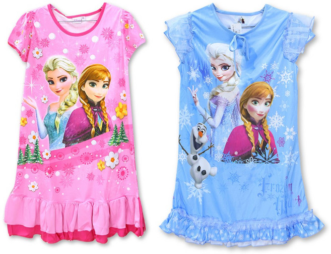 디즈니 겨울왕국 여아용 엘사 안나 원피스