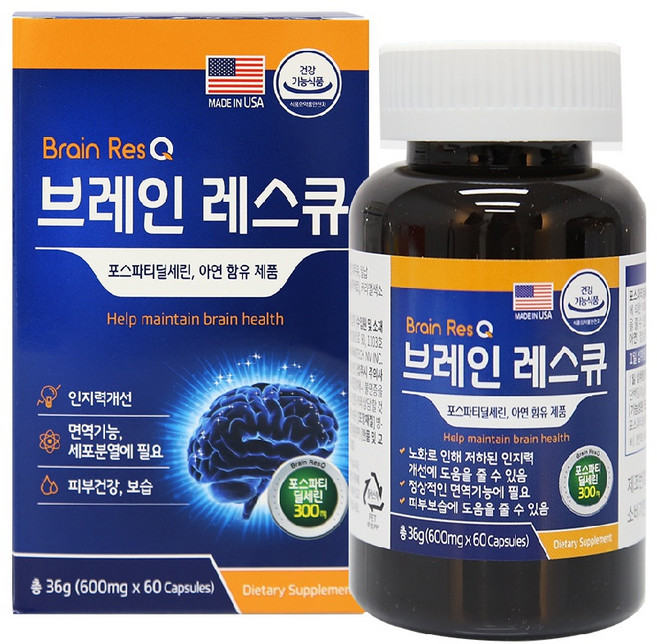 브레인 레스큐, 1개, 60정