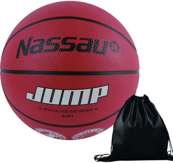 낫소 농구공 점프 7호 + 투센 볼가방, 1세트