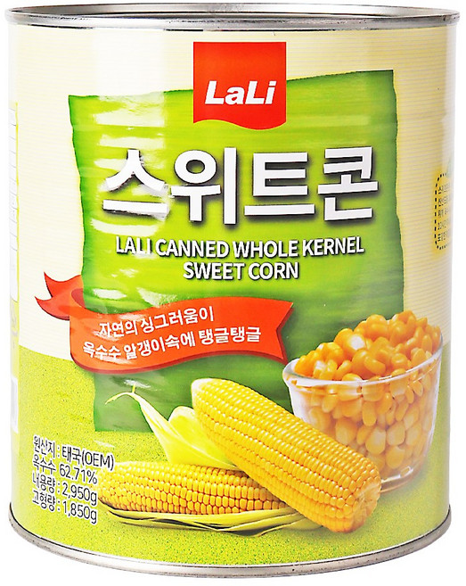 푸드올마켓_ 라리 스위트콘 2.95kg, 1개