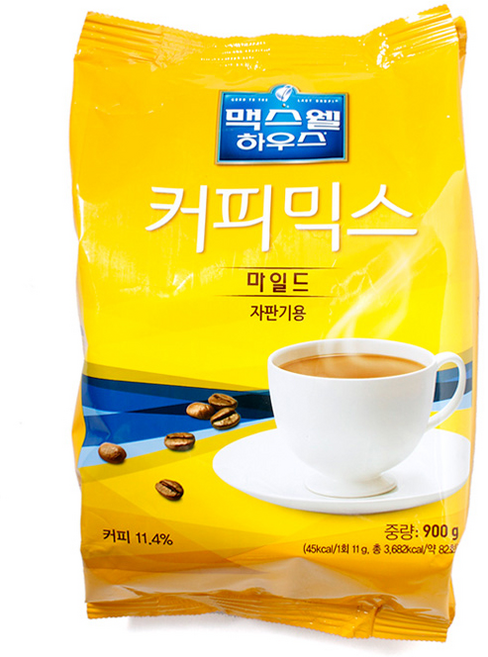 맥스웰하우스 커피믹스 마일드 자판기, 900g, 1개입, 10개