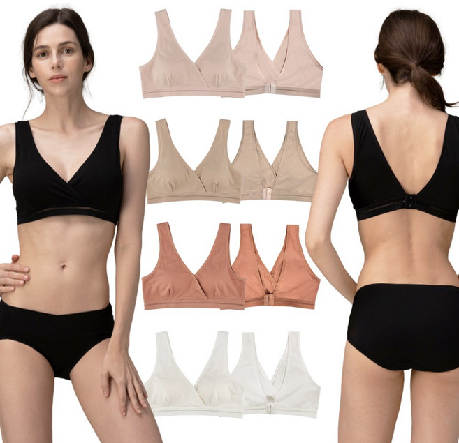 [국내생산] 뉴니끄 면모달 후크랩 임산부 수유브라 솔리드 모음