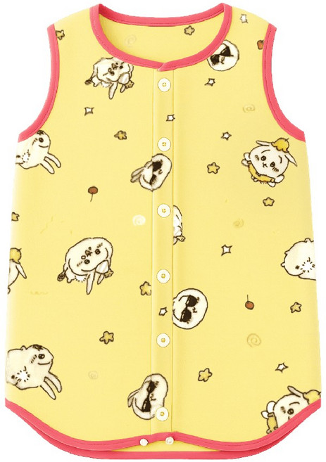 兒童防踢被 四季保暖被 防踢設計 嬰幼兒適用, 黃色糰子(法蘭絨),XL