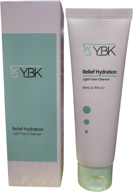 와이비케이 릴리프 하이드레이션 라이트 폼 클렌저, 1개, 80ml