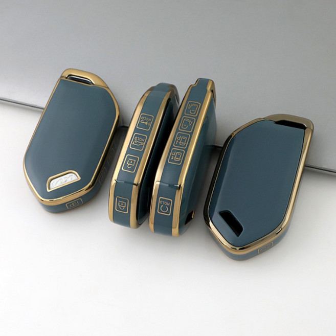 기아 EV9 EV5 EV4 EV3 더뉴 쏘렌토 MQ4 모닝 K5 K8 DL3 스포티지 카니발 호환 키케이스, 9버튼 청녹색