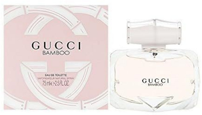 [해외] 여성용 구찌 뱀부 75ml 오 드 토일렛 스프레이, Floral/Orange/Sandalwood/Vanil, 1개