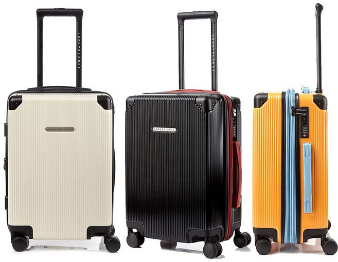 LUCKY PLANET 메르씨 캐리어 21인치 기내용 확장지퍼 (3clr)