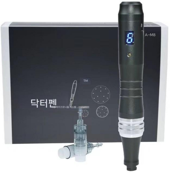 닥터펜 M8 MTS 피부관리기기 홈케어, 호주 표준, 1개, M8 플러그인 모델