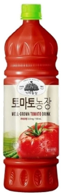 웅진 가야농장 토마토농장 1.35L 6입 웅진 가야 토마토 1.35L 웅진 웅진, 6개