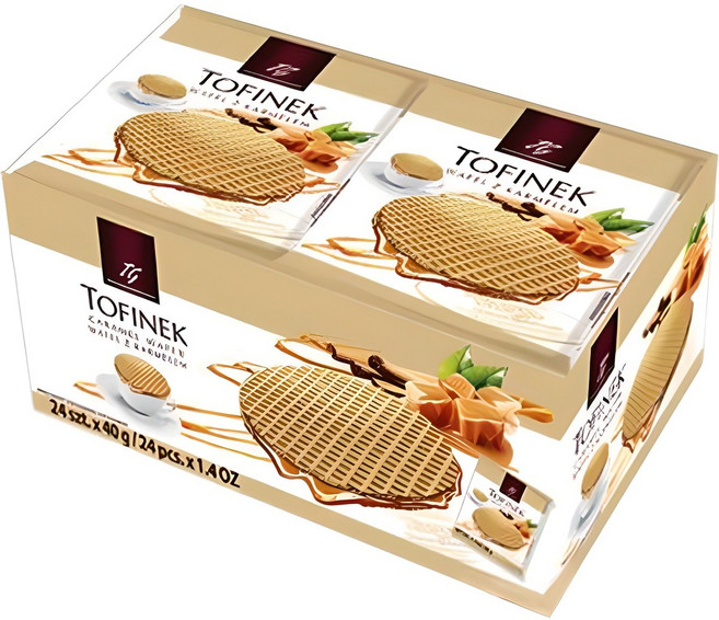타고 토피넥 카라멜 와플 24개입, 960g, 1개