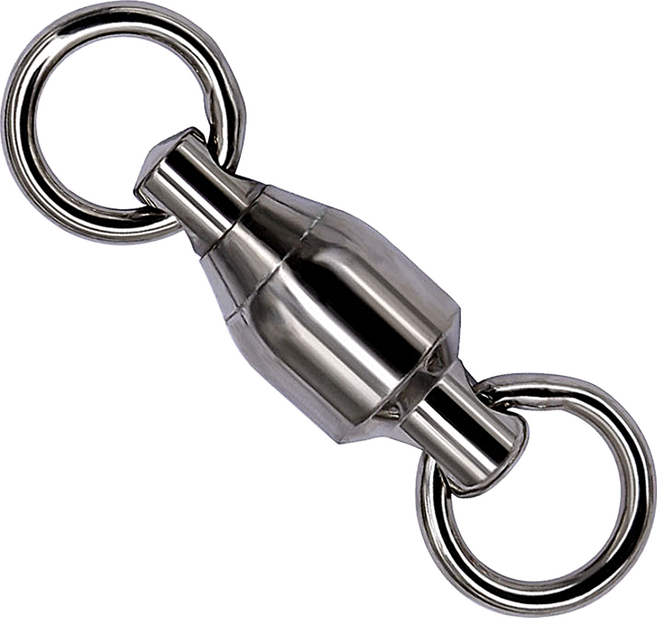 [라이트피싱] 블랙니켈 스테인레스 볼베어링 도래 스위벨 지깅도래, 1개