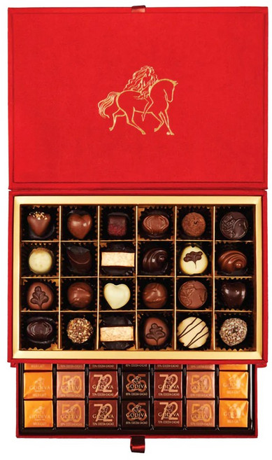 고디바 그랜드 플레이스 선물 박스 59피스, 1개