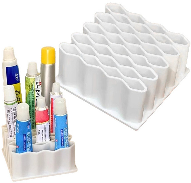 심플리프 다용도 연고 정리대, 1개, 화이트