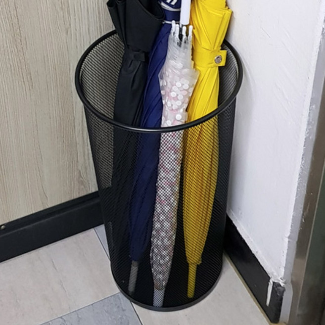 철망우산꽂이 가게 학원 우산보관바구니 우산함, 1개