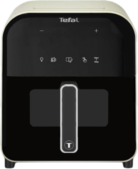 테팔 에어프라이어 EY8211K0 6L 화이트 이지프라이 인프라레드 버전 보이는 투명창, 혼합