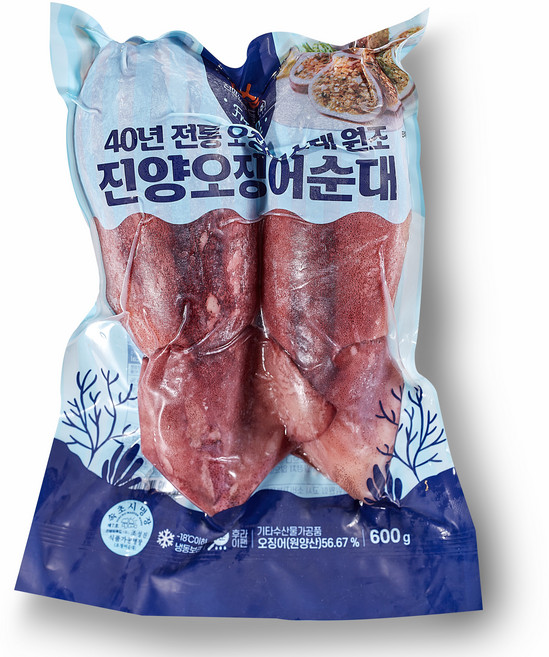 속초 진양 오징어순대 통마리 1팩2미, 1개, 600g