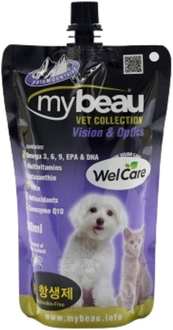 마이뷰 반려동물 영양제, 눈물개선/눈건강, 300ml, 1개