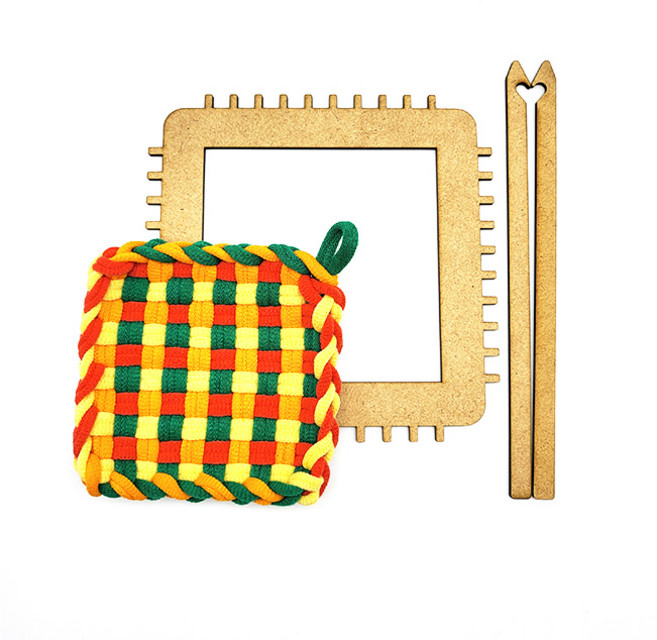 양말목공예 뾰족직조틀 10칸