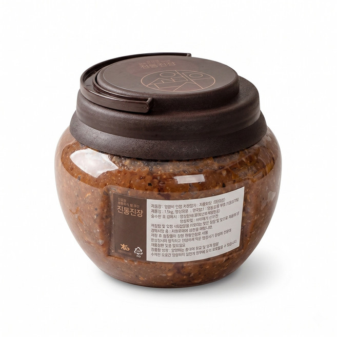 양산 고고씽 엄마의손맛 3년 숙성 된장 1.5kg, 1개
