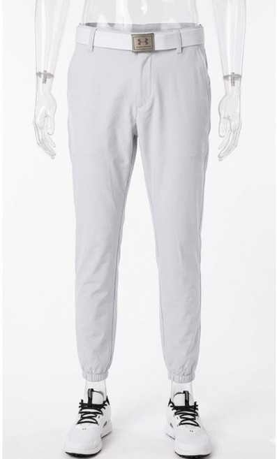 [언더아머_스포츠] 기능성 골프바지 남성 조거 팬츠 GREY TM1387137 신축성 우븐소재 빠른건조 허리밴드