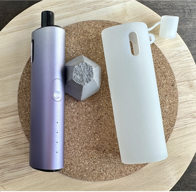 레더크레프트 아보카도베이비프로 전용 실리콘 케이스 위생캡덮개 포함, 반투명화이트, 1개