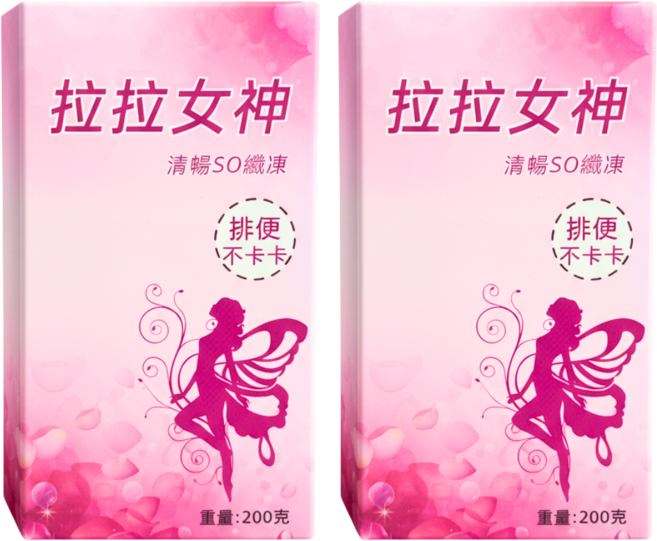 拉拉女神 清暢SO纖凍, 200g, 2套