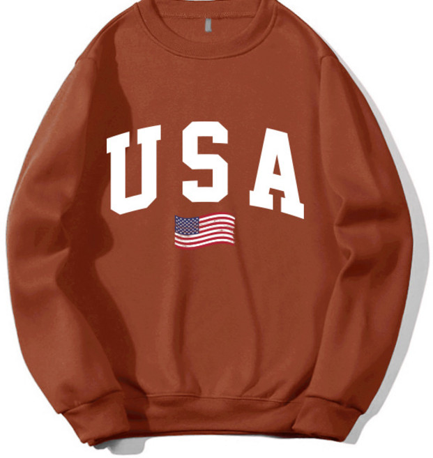 로우댓 아치 USA 소프트 오버핏 맨투맨