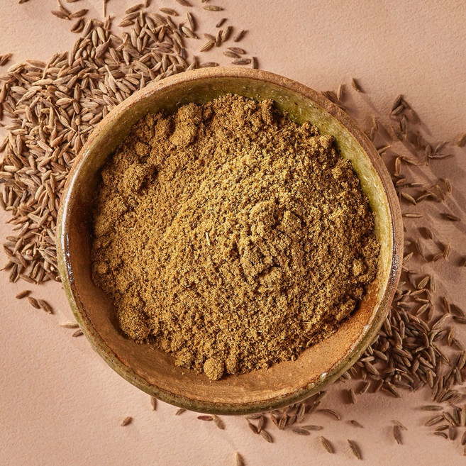 上品 孜然粉 內蒙古產 新鮮研磨, 1個, 孜然粉半斤裝