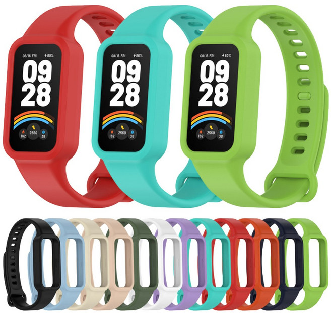 샤오미 미밴드9 액티브 스트랩 밴드, 스트랩 아이보리, 1개, 스트랩 아이보리